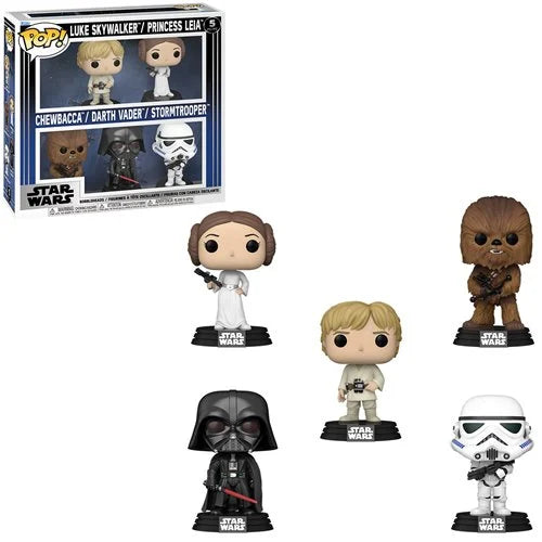 Star Wars Funko Pop! Vinyl Figure 5-Pack - The Time Machine Shop