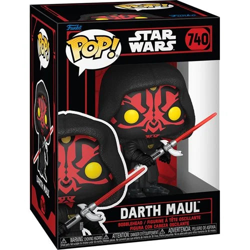 Star Wars Dark Side Darth Maul Funko Pop! Vinyl Figure #740 - The Time Machine Shop
