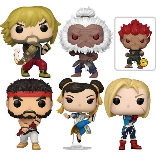 Street Fighter 6 Funko Pop! Vinyl Figures - The Time Machine Shop