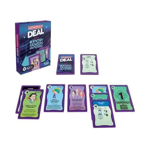 KPop Demon Hunters Monopoly Deal Card Game