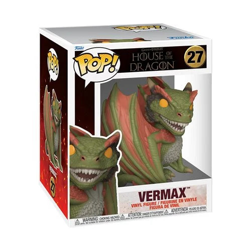 House of the Dragon Vermax 5 1/4-Inch Funko Pop! Vinyl Figure #27