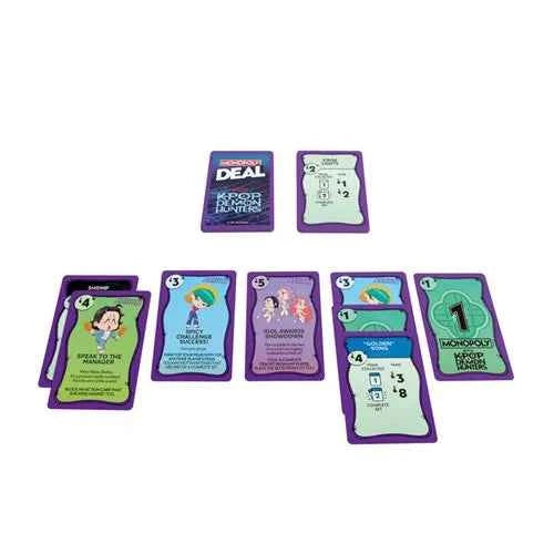 KPop Demon Hunters Monopoly Deal Card Game