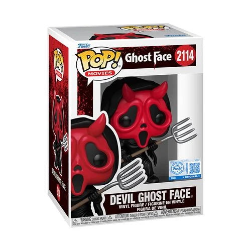 Scream Devil Ghost Face Funko Pop! Vinyl Figure #2114 - Entertainment Earth Exclusive (SEP 2026)