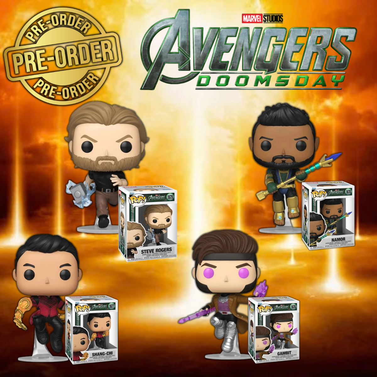Avengers: Doomsday Funko Pops! – Marvel Studios Collection (NOV 2026)