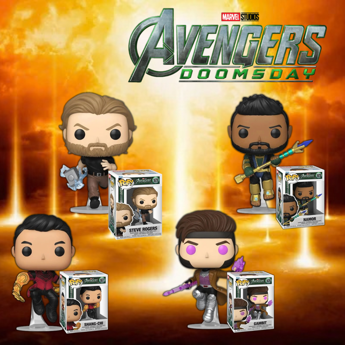 Avengers: Doomsday Funko Pops! – Marvel Studios Collection (NOV 2026)