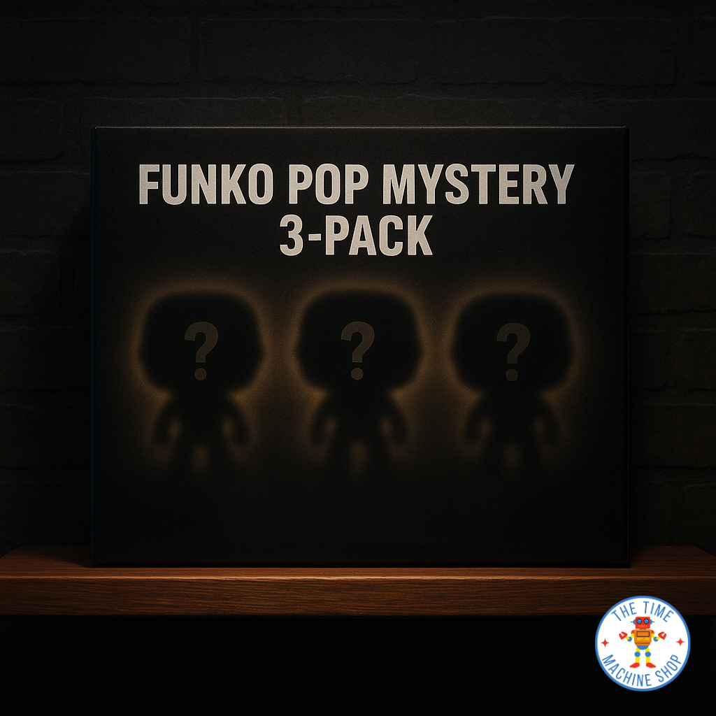 Funko Pop Mystery 3-Pack | Surprise Vinyl Figure Bundle for Collectors – Sealed Random Pops