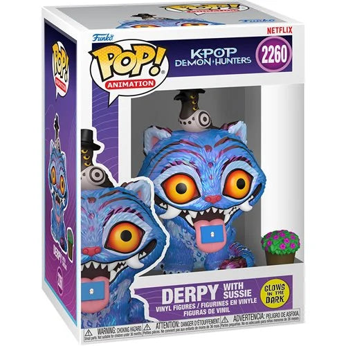 KPop Demon Hunters Derpy with Sussie Glow-in-the-Dark Funko Pop! Vinyl Figure #2260