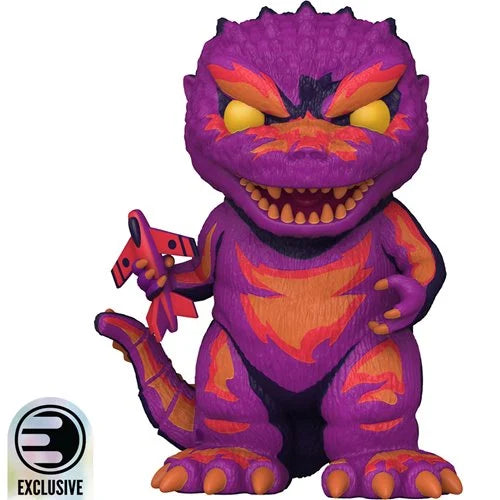 Godzilla Retro Futurism Art Godzilla Premium Funko Pop! Vinyl Figure #1894 - Entertainment Earth Exclusive