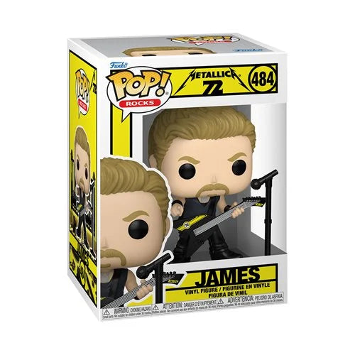 Metallica James (72 Seasons) Funko Pop! Vinyl Figure #484