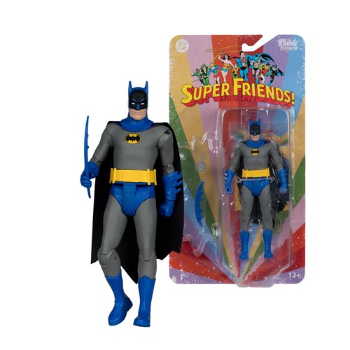 DC Retro Super Friends 6-Inch Scale Action Figure 6-Pack Bundle