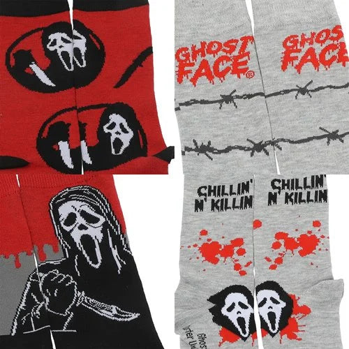 Ghost Face Crew Sock 5-Pack
