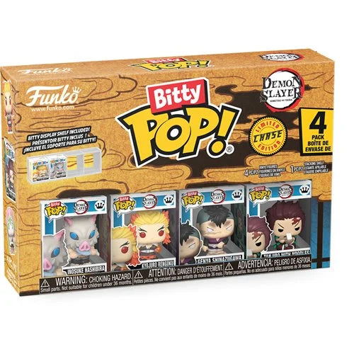 Demon Slayer Inosuke Hashibira Funko Bitty Pop! Mini-Figure 4-Pack - Specialty