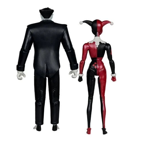 DC Direct Batman Animated Harley Quinn and The Joker Mad Love 6-Inch Action Figure 2-Pack &amp; Comic - Gold Label Exclusive