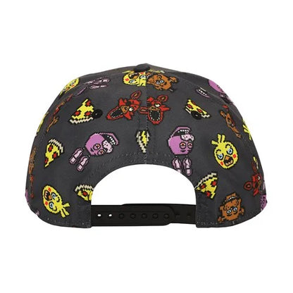 Youth Five Nights at Freddys All Over Print Snapback Hat