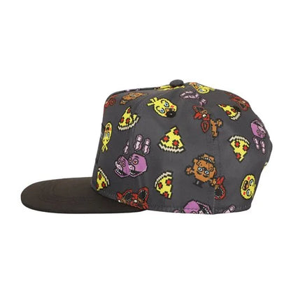 Youth Five Nights at Freddys All Over Print Snapback Hat