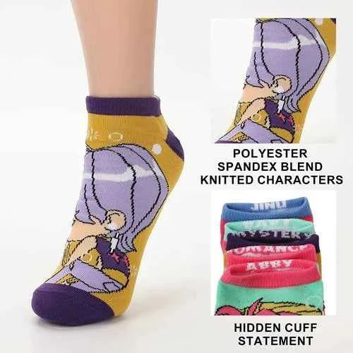 KPop Demon Hunters Saja Boys Ankle Sock 5-Pack