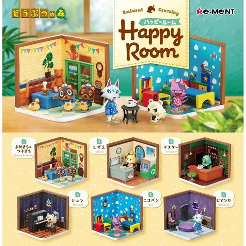 Animal Crossing Happy Room Mini-Figures Boxed Set of 6