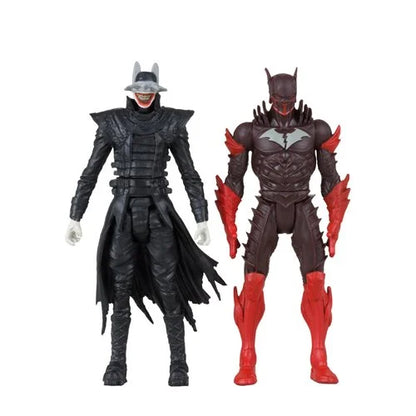 The Batman Who Laughs and Red Death 3-Inch Scale Action Figure 2-Pack with Dark Nights Metal #1 Comic Book