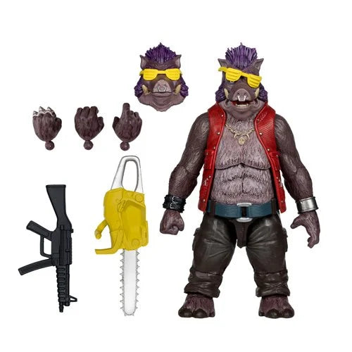 The Teenage Mutant Ninja Turtles Page Punchers Figure with Comic Book - Bebop
