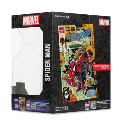 Marvel Collection 1:10 Scale Posed Spider-Man Figure with Scene from Spider-Man #6
