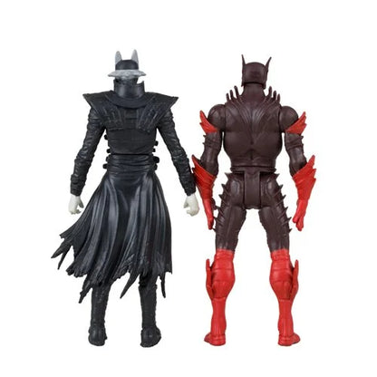 The Batman Who Laughs and Red Death 3-Inch Scale Action Figure 2-Pack with Dark Nights Metal #1 Comic Book