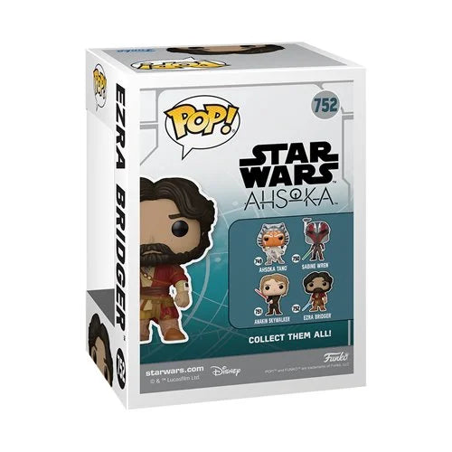 Star Wars: Ahsoka Series 3 Ezra Bridger Funko Pop! Vinyl Figure #752