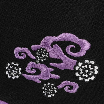 Pokemon Gengar Embroidered Flat Bill Snapback Hat