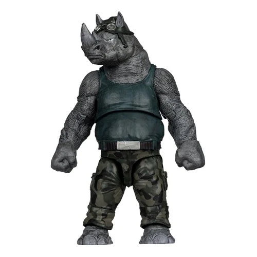 The Teenage Mutant Ninja Turtles Page Punchers Figure with Comic Book - Rocksteady