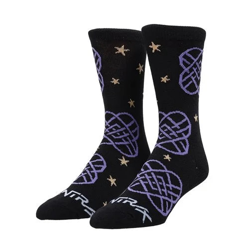 KPop Demon Hunters Huntrix and Derpy Crew Sock 5-Pack