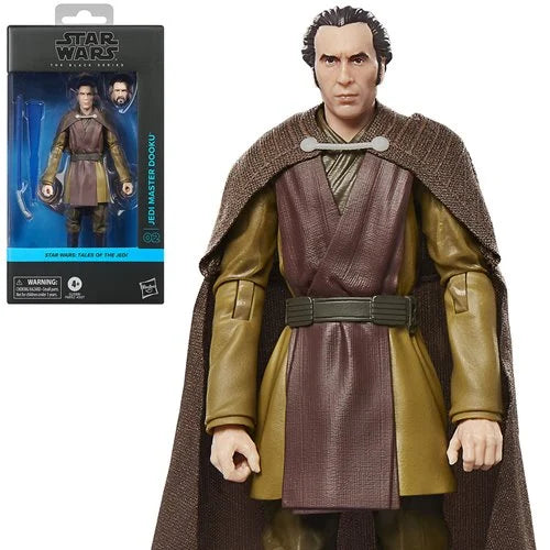 Star Wars The Black Series Jedi Master Dooku 6-Inch Action Figure