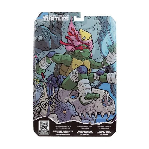 The Teenage Mutant Ninja Turtles Page Punchers Figure with Comic Book - Raphael