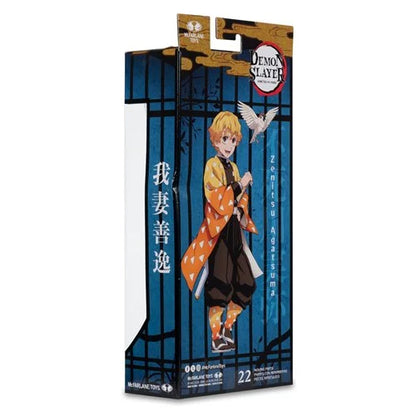Demon Slayer Zenitsu Agatsuma with Chuntaro 7-Inch Scale Action Figure