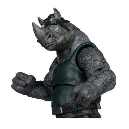 The Teenage Mutant Ninja Turtles Page Punchers Figure with Comic Book - Rocksteady
