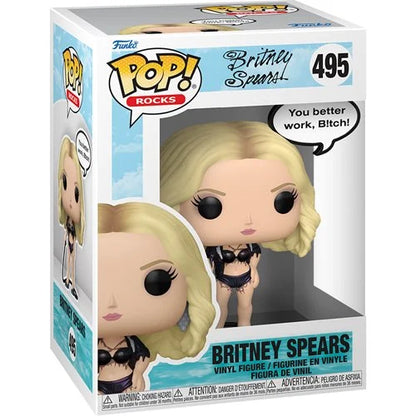 Britney Spears Work B!tch Pop! Sayings Funko Pop! Vinyl Figure #495