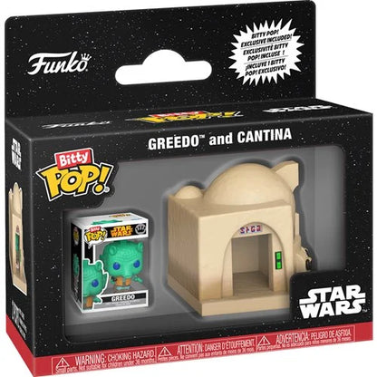 Star Wars Cantina with Greedo Funko Bitty Pop! Town