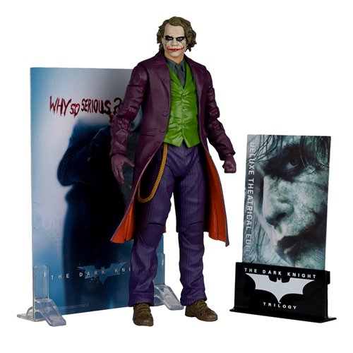 DC Multiverse Deluxe Theatrical Edition The Dark Knight The Joker 7-Inch Scale Action Figure:
