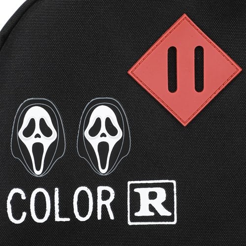 Ghost Face Mask and Blood Drip 16 1/2-Inch Backpack