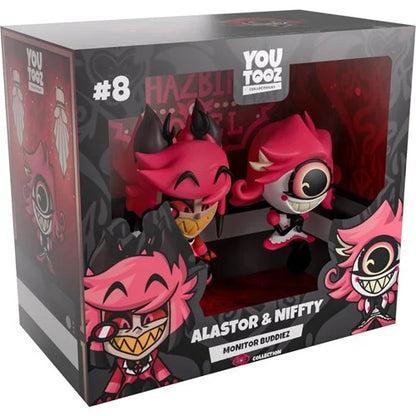 Hazbin Hotel Alastor and Niffty Monitor Buddies Vinyl Figure 2-Pack #8