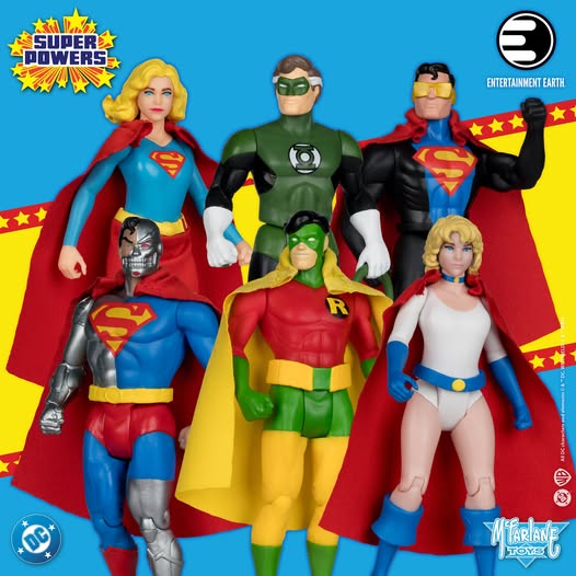 DC Super Powers Wave 13 4 1/2-Inch Scale Action Figure Case of 6 - Entertainment Earth Exclusive