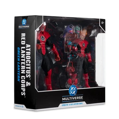 DC Multiverse Atrocitus Megafig and Red Lantern Corps Green Lantern 7-Inch Scale Action Figure 2-Pack