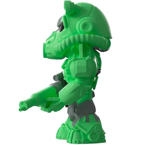 Fallout Collection T-60 Power Armor Radioactive Waste Glow-In-The-Dark Vinyl Figure #4 - Entertainment Earth Exclusive