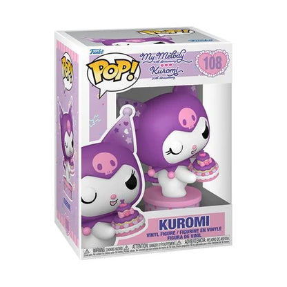 Hello Kitty and Friends Kuromi 20th Anniversary Kuromi with Cake Funko Pop! Vinyl Figure #108