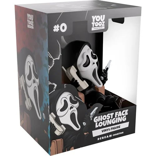 Scream Collection Ghost Face Lounging Vinyl Figure #0: