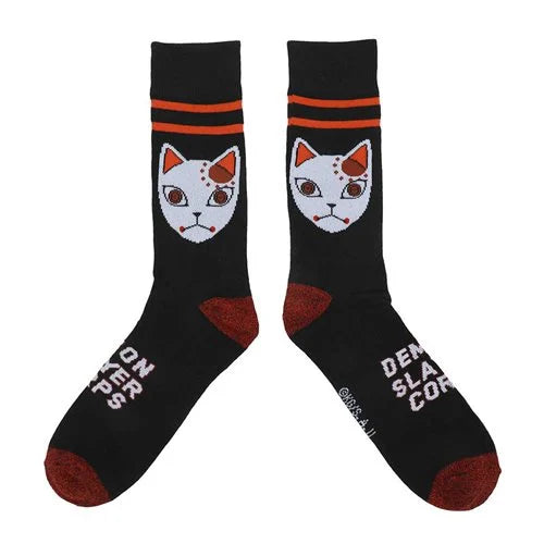 Demon Slayer Patterns Crew Sock 5-Pack