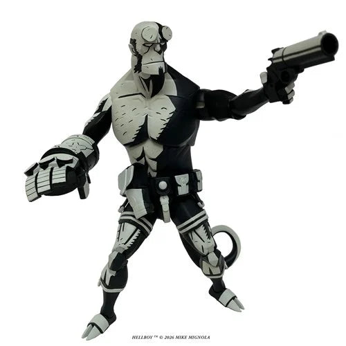 Hellboy Black and White 1:12 Scale Action Figure - Entertainment Earth Exclusive (OCT 2026)