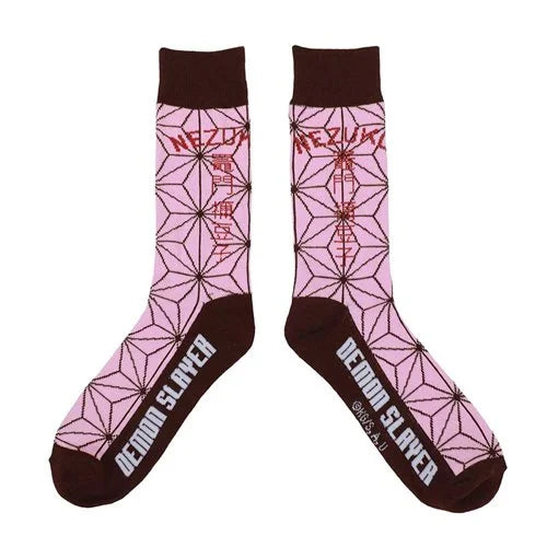 Demon Slayer Patterns Crew Sock 5-Pack