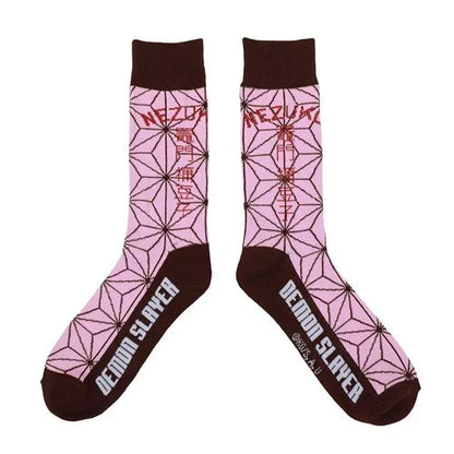 Demon Slayer Patterns Crew Sock 5-Pack
