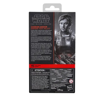 Star Wars The Black Series Cassian Andor (Sienar Test Pilot) 6-Inch Action Figure