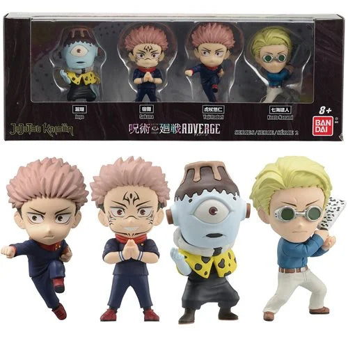 Jujutsu Kaisen Adverge Mini-Figure 4-Pack Box Set #3
