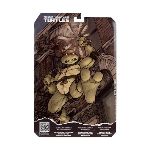 The Teenage Mutant Ninja Turtles Page Punchers Figure with Comic Book - Michelangelo